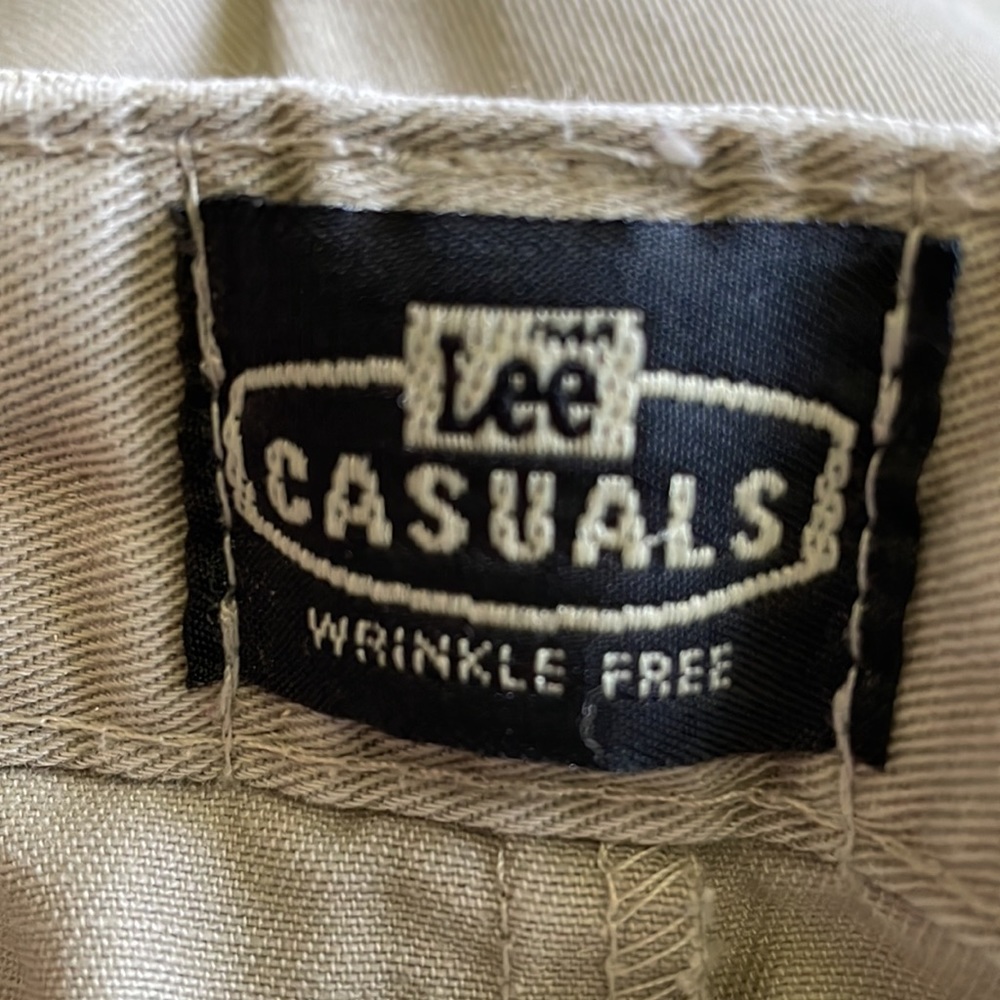 Lee business khaki straight leg pant, women size 16 - Picture 2 of 9